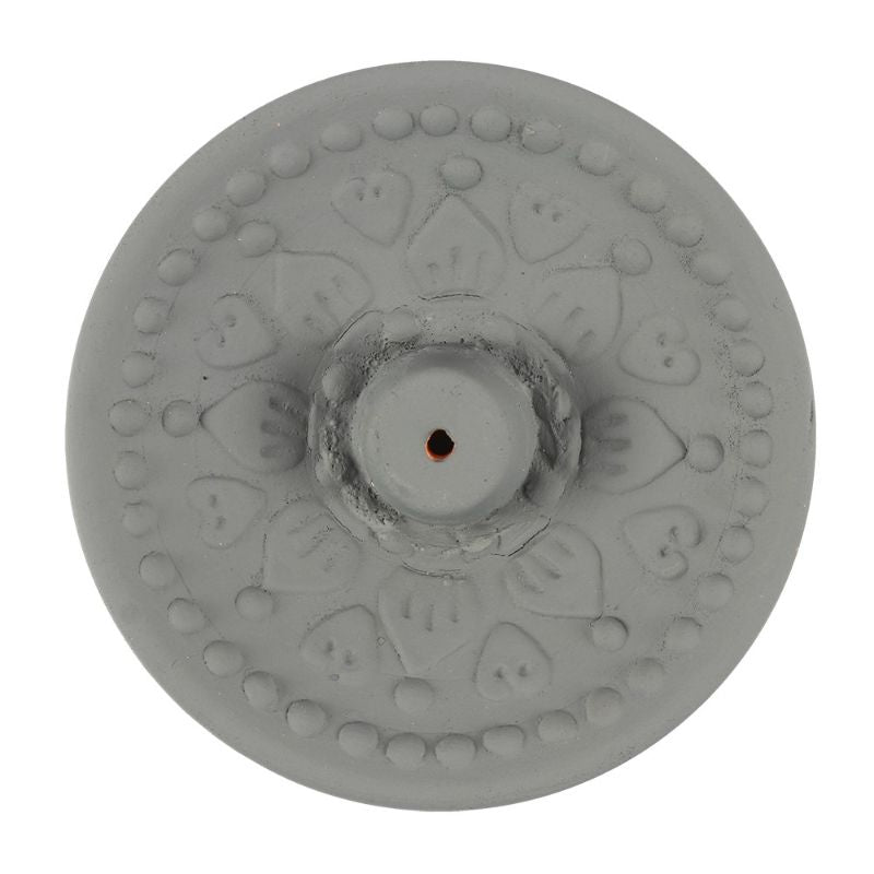 Terracotta Mandala Incense Plate