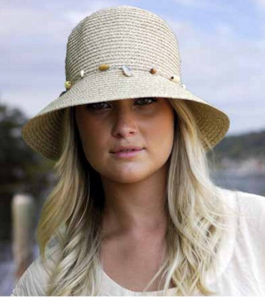Sun Hat/Sunhat - Bohemian Bucket Style Hat (58cm)