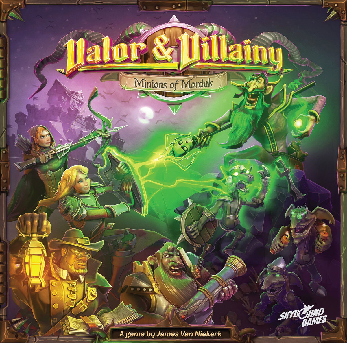 Valor and Villainy Minions of Mordak - Board Game