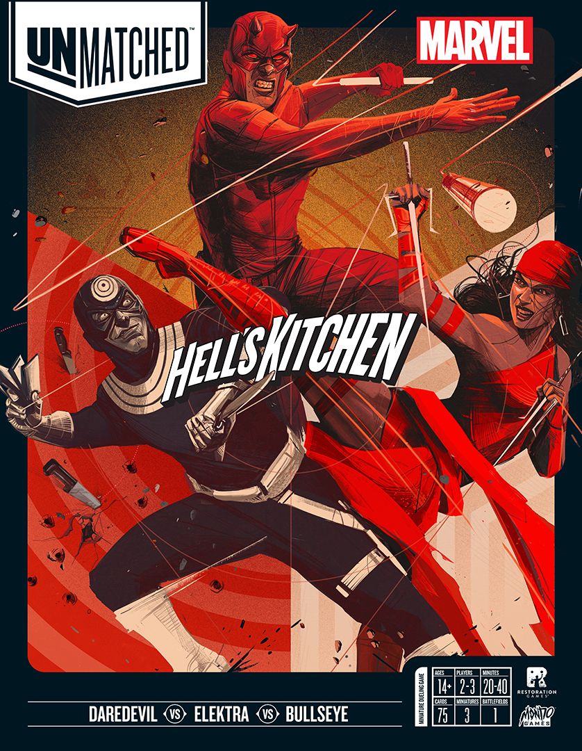 Unmatched Hells Kitchen - Board Game