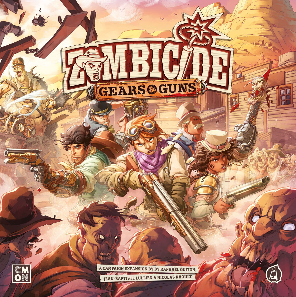 Zombicide: Undead or Alive  - Gears & Guns Expansion
