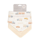 Bandana Bibs 2pk - Trucks - All4Ella