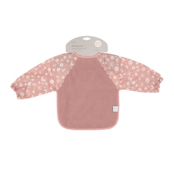 Long Sleeve Bib - Dusty Pink - All4Ella