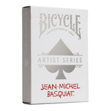 Bicycle Artist Series Jean-Michel Basquiat Red/Blue 2pk Boxed Set LIMITED SERIES