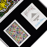 Bicycle Artist Series Keith Haring Red/Blue 2pk Boxed Set LIMITED SERIES