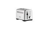 Sunbeam Fresh Start 2 Slice Toaster in stainless steel, featuring QuickCheck™, 9 browning settings, and high lift lever.