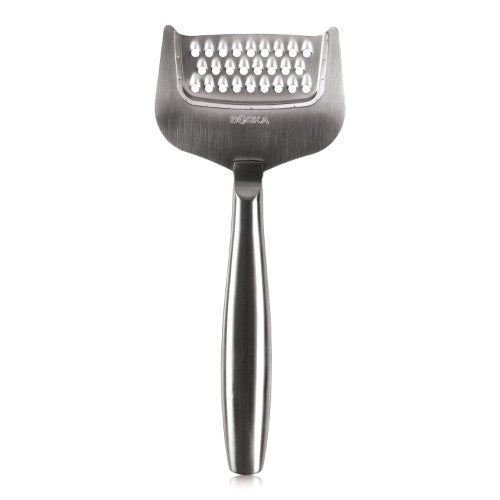 Copenhagen Cheese Grater: sleek stainless steel design, ergonomic, sharp blades, non-slip handle, perfect for all cheese types.