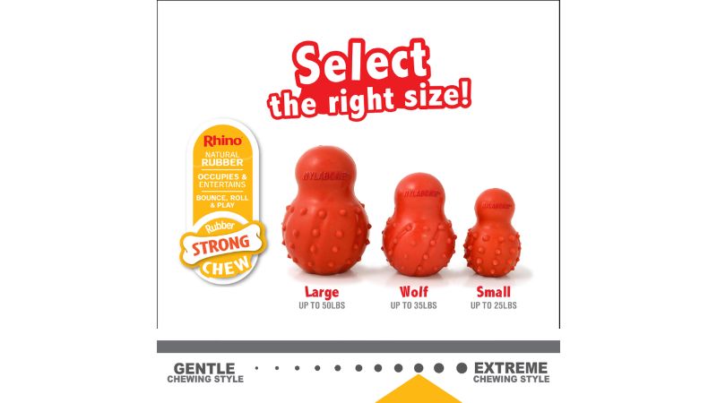 Nylabone Stuffable Cone Wolf