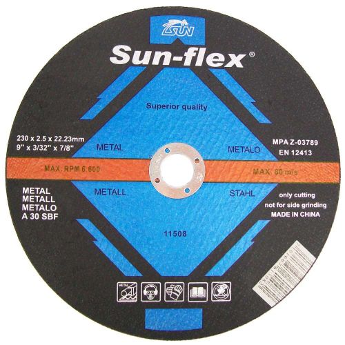 Metal Cutting Grinding Disc (230 x 2.5 x 22mm)
