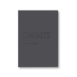 A5 Address Book Slate Letts Conscious