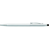 Classic Century Chrome Ballpoint Pen and Saffiano Pen Case Gift Set Cross