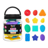 Textured Calming Sensory Shapes and Stones 12 Pack Sensory Sprouts