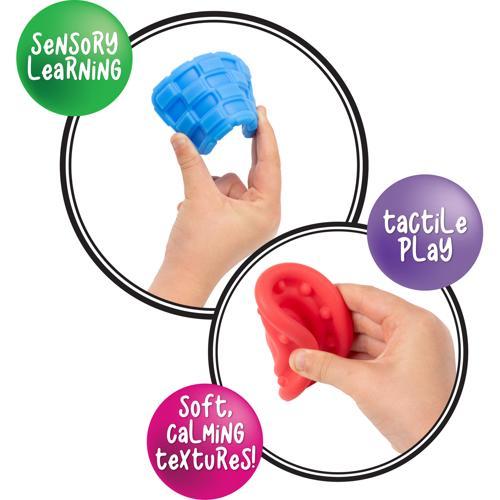 Textured Calming Sensory Shapes and Stones 12 Pack Sensory Sprouts