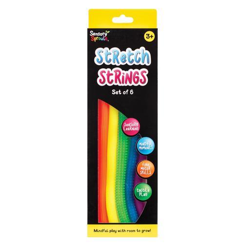 Sensory Stretch Strings Fidget Set 6 Pack Sensory Sprouts