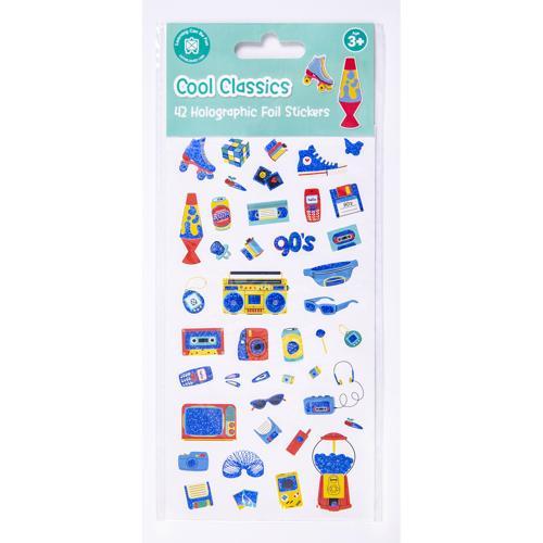 Holographic Sticker Set Cool Classics 42-Piece LCBF
