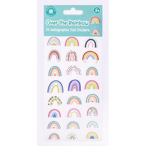 Holographic Sticker Set Over the Rainbow 24-Piece LCBF