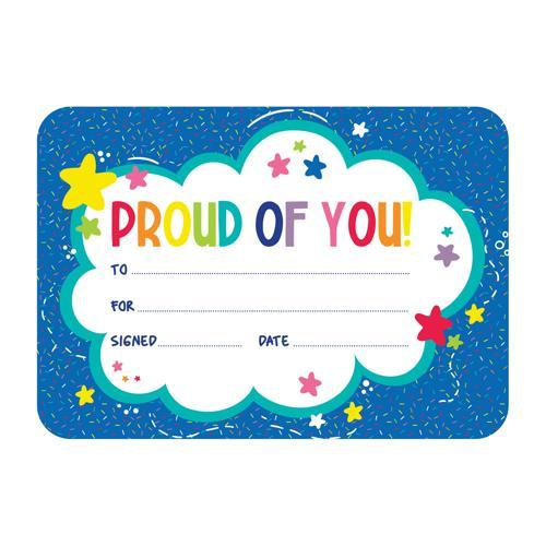 Proud of You Certificates Giggle & Grow 30 Pack LCBF