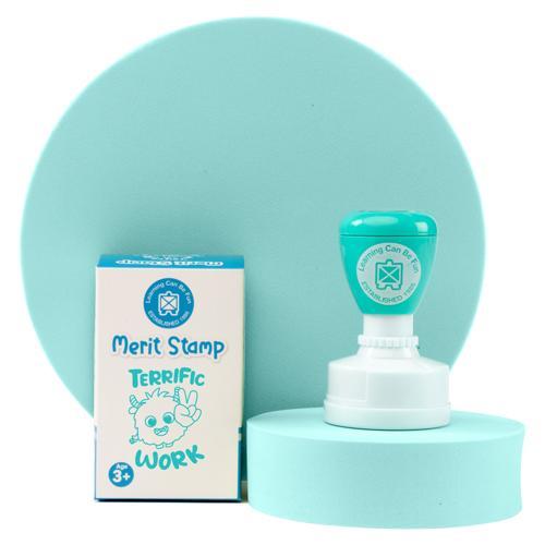 Terrific Work Self-Inking Merit Stamp Giggle & Grow LCBF