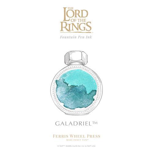 Fountain Pen Ink Lord of the Rings Galadriel 38ml Ferris Wheel Press