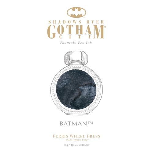 Batman Signal Fountain Pen Ink 38ml Limited Edition Ferris Wheel Press
