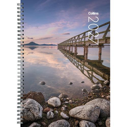 2027 A5 Week-to-View Wiro Diary Collins A5TS