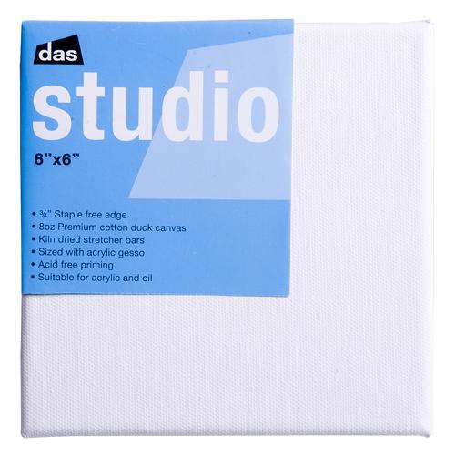 Studio 3/4 Artist Canvas 6x6 DAS