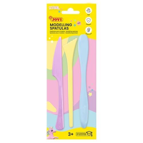Clay Modelling Tool Set Pastel Colours 3 Pack Jovi