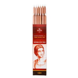 White Sketching Chalk Pencils 12 Pack Koh-I-Noor Hardtmuth 8801