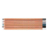 Gioconda Greytone Pastel Pencils 6 Pack Koh-I-Noor 882608