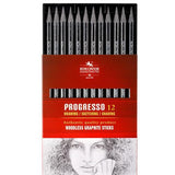 Progresso Woodless Graphite Pencils 6B 12 Pack Koh-I-Noor 8911
