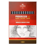 Woodless Water-Soluble Graphite Pencils 4B 12 Pack Koh-I-Noor