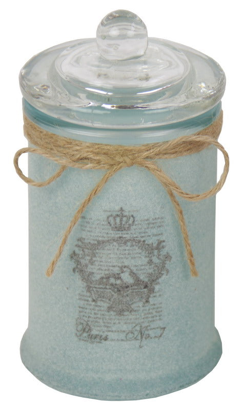 Decorative Jar - Paris No7 Lidded Jar - Blue