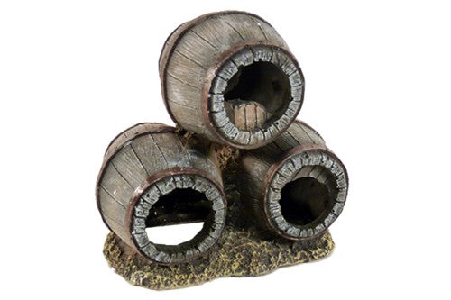 Aquatic Resin Ornament - Barrels Stacked - Triple