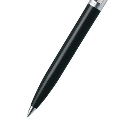 SHEAFFER SENTINEL GLOSS BLACK/CHROME CAP/TRIM BALLPOINT PEN