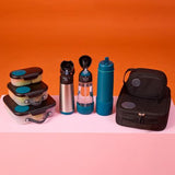 BBOX FLEXI INSULATED LUNCH BAG BLACK WASHABLE