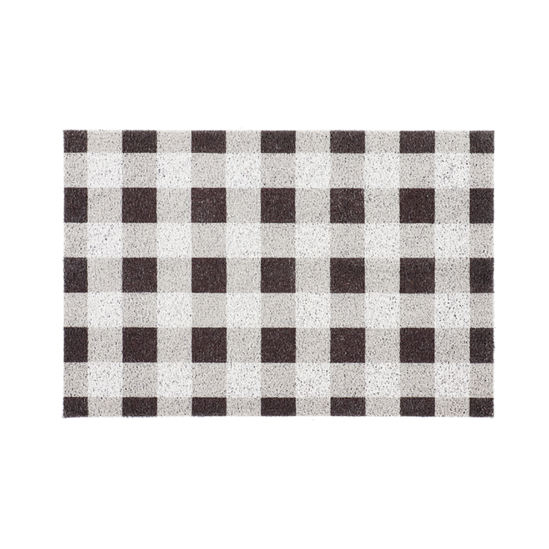 Loop Anti Slip Doormat - Checkered (90 x 60cm)