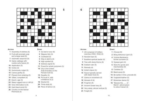 Botanical Crosswords