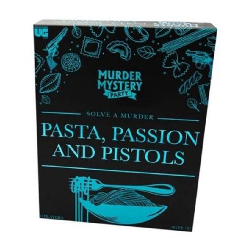 Party Game -  UG Murder Mystery  Pasta Passion and Pistols