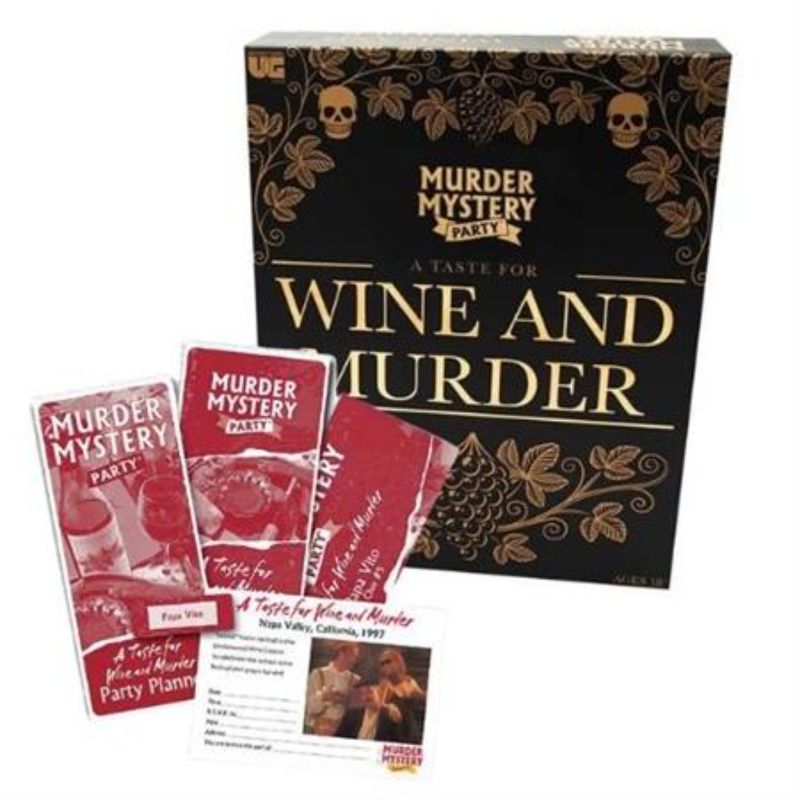 Party Game -  UG Murder Mystery Wine and Murder