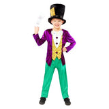 Costume Charlie & The Chocolate Factory Willy Wonka Sustainable Boys 6-8 Years