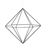 Contemporary Wedding Large Geo Metal Hanging Decorations