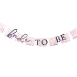 Future Mrs Bride To Be Hen Party Bunting with Tassel Garland
