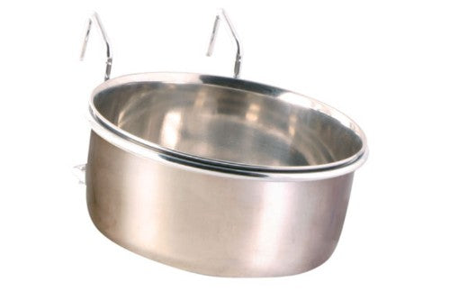 Bird Feeder - Stainless Steel  Coop Cup & Holder 15cm    - 900mL