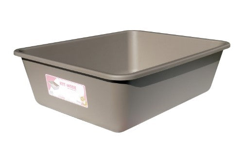 Cat Litter Tray 46x38x13cm - Warm Gray   - Large