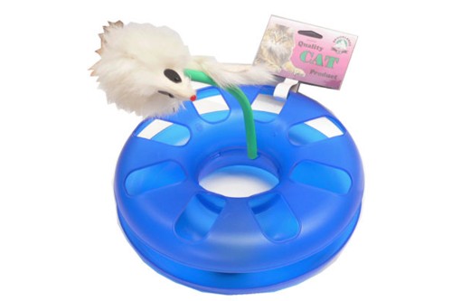 Cat Toy - Cat Track Maze & Furry Mouse