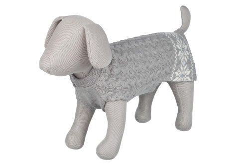 Dog Jumper - Granby pullover, M: 45 cm, grey