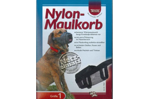 Dog - Trixie Nylon Muzzle  Small