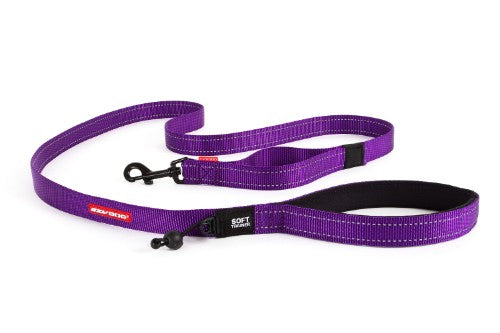 EzyDog Leash Soft Trainer 25mm Purple