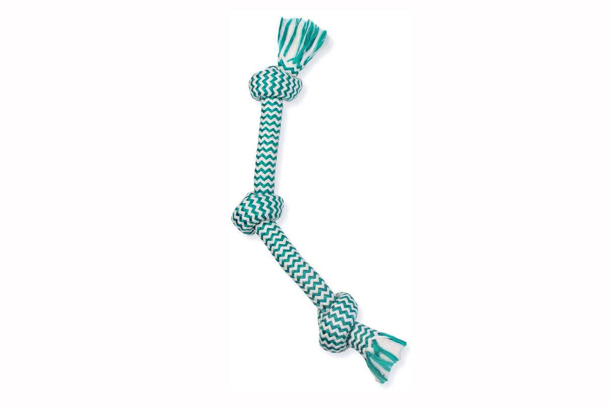 Dog Toy Extra Fresh -  3 Knot Tug Small