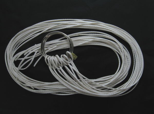 Belt - 2 Ring - White